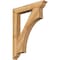 Ekena Millwork Westlake Traditional Rough Sawn Bracket, Western Red Cedar, 4"W x 28"D x 36"H BKT04X28X36WTL01RWR - alternate 1